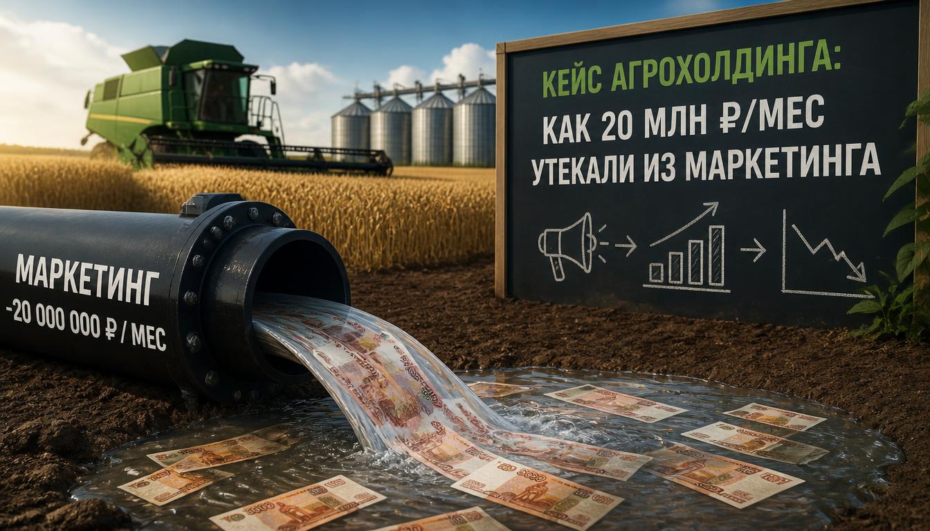 Кейс агрохолдинга: как единый стандарт аналитики вернул 20 млн ₽ в месяц